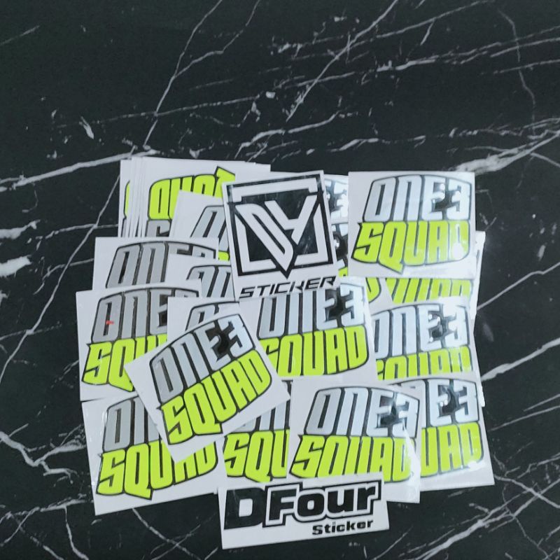 

STICKER ONE3 SQUAD CUTTING