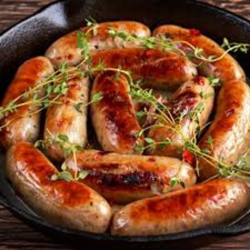 sosis babi pork bratwurst sausage