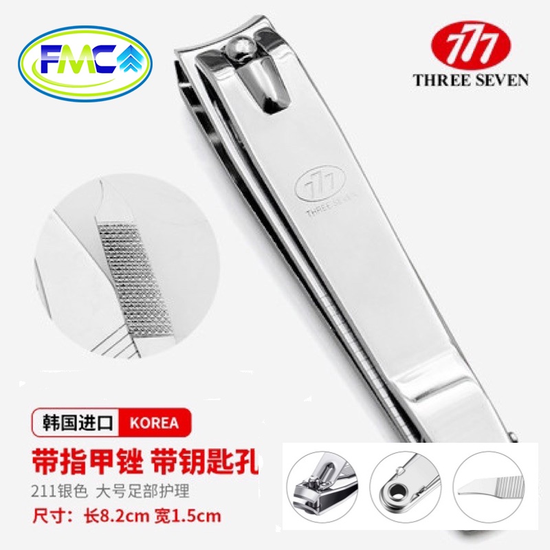 Gunting Kuku Besar Stainless Steel Anti Karat 777 Original Super Tajam Premium Korea Import Nail Clipper Alat Pedicure Menicure