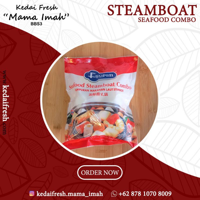 

SEAFOOD STEAMBOAT COMBO ( PAKET STEAMBOAT )