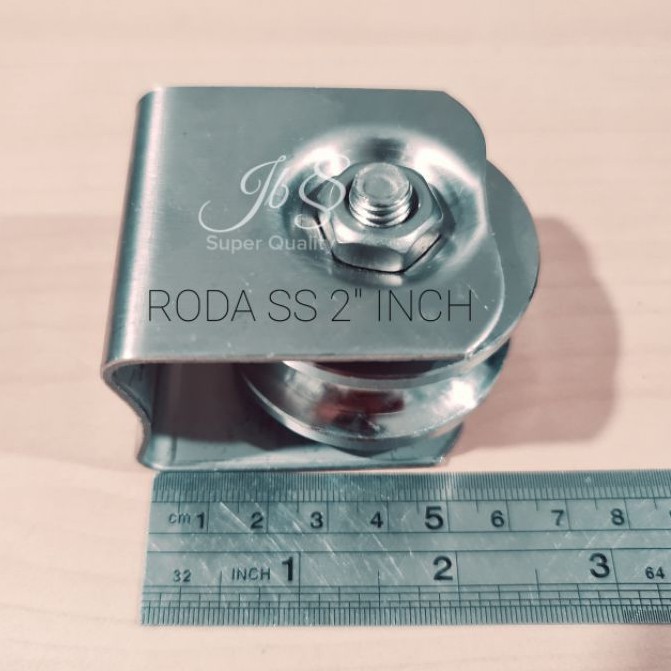 RODA 2&quot; INCH STAINLESS STEEL SUS 201