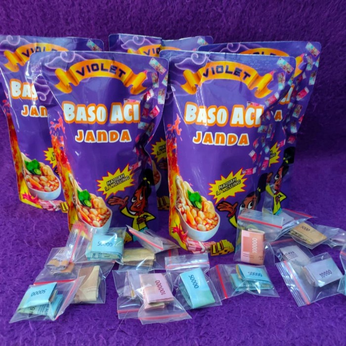 

5 pcs baso aci instan violet berhadiah langsung - BARU