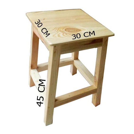 Dingklik / kursi bakso 30x30x45cm