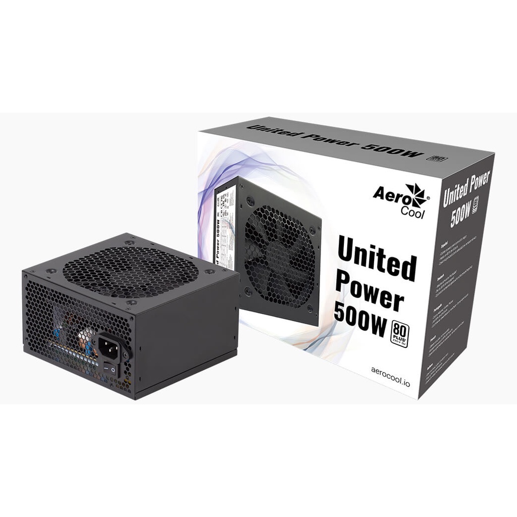 PSU AEROCOOL 500WATT UNITED POWER 80+