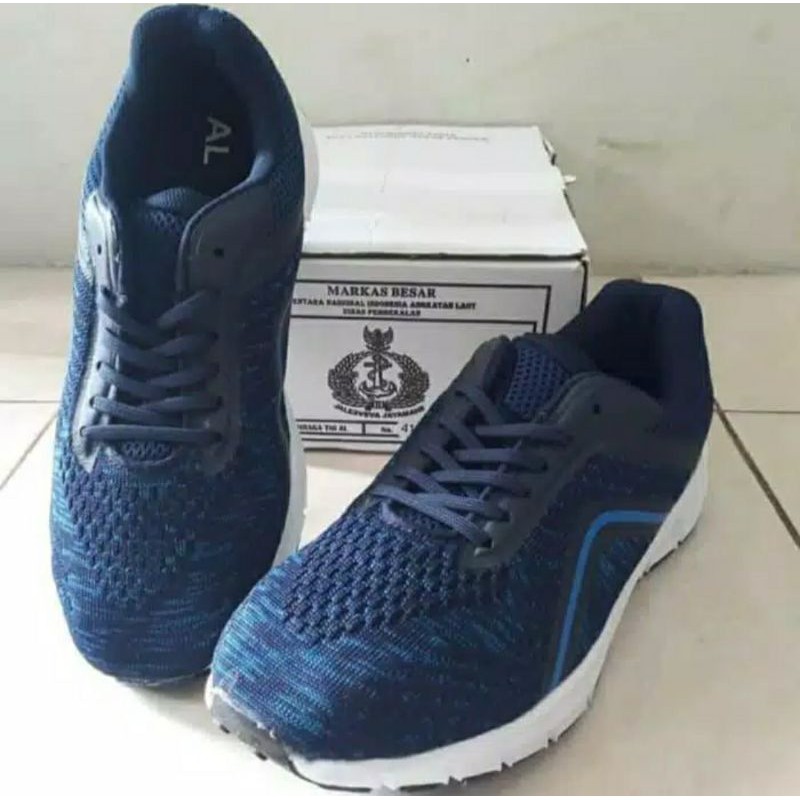 SEPATU OLAHRAGA ALRI / SNEAKERS /SEPATU RUNNING TNI AL LOGO TNI AL DIDALAM