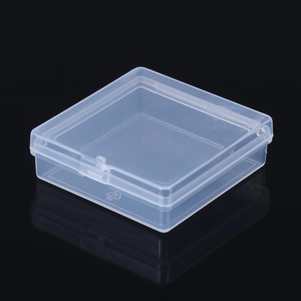 Top Kotak Penyimpanan Kecil Transparan Nail Art Screw Storage Plastik Perhiasan Organizer Case