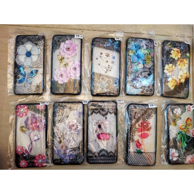 SOFTCASE BATIK REDMI 5A hena flower bunga cantik