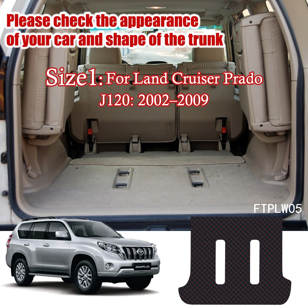 Matras Bagasi Mobil Bahan Kulit Untuk Toyota Land Cruiser Prado J150 J120 J 150 120 2002-2021