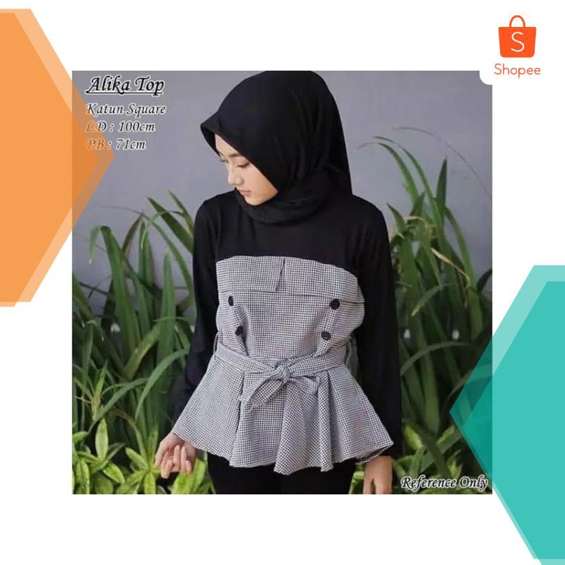 Grosir Blouse Alika Top Keren