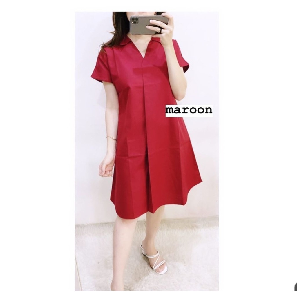 AS FASHION-REALPICT-HF-DRES WANITA TERBARU-DRES PENDEK-DRES NATAL