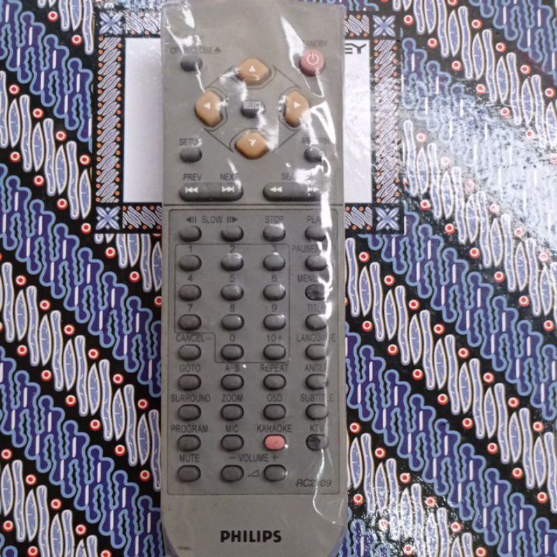 Remote dvd karaoke philips