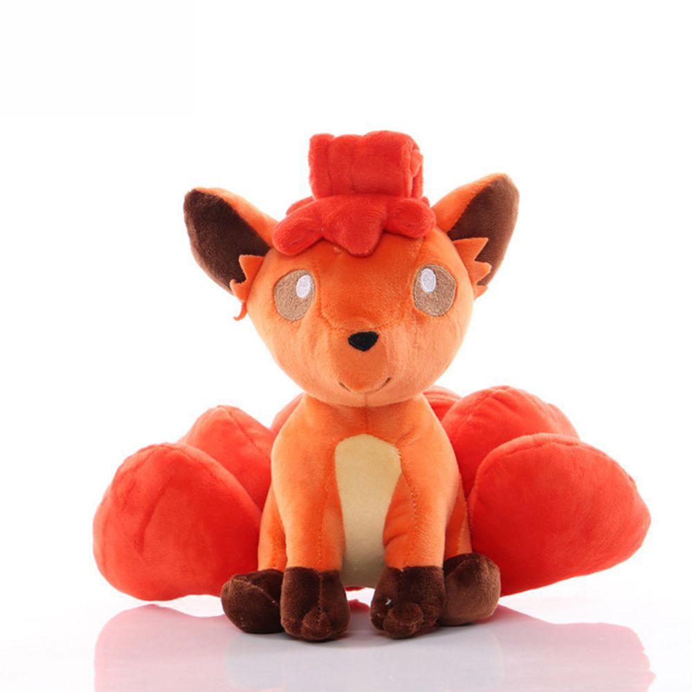 Quinton Vulpix Mainan Mewah 20/15cm Mainan Kartun Lucu Anak Boneka Plush Mainan Lembut Vulpix Alola