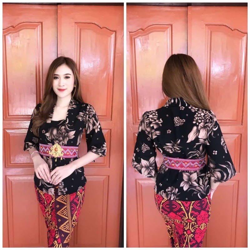 kebaya jadi sifon bunga