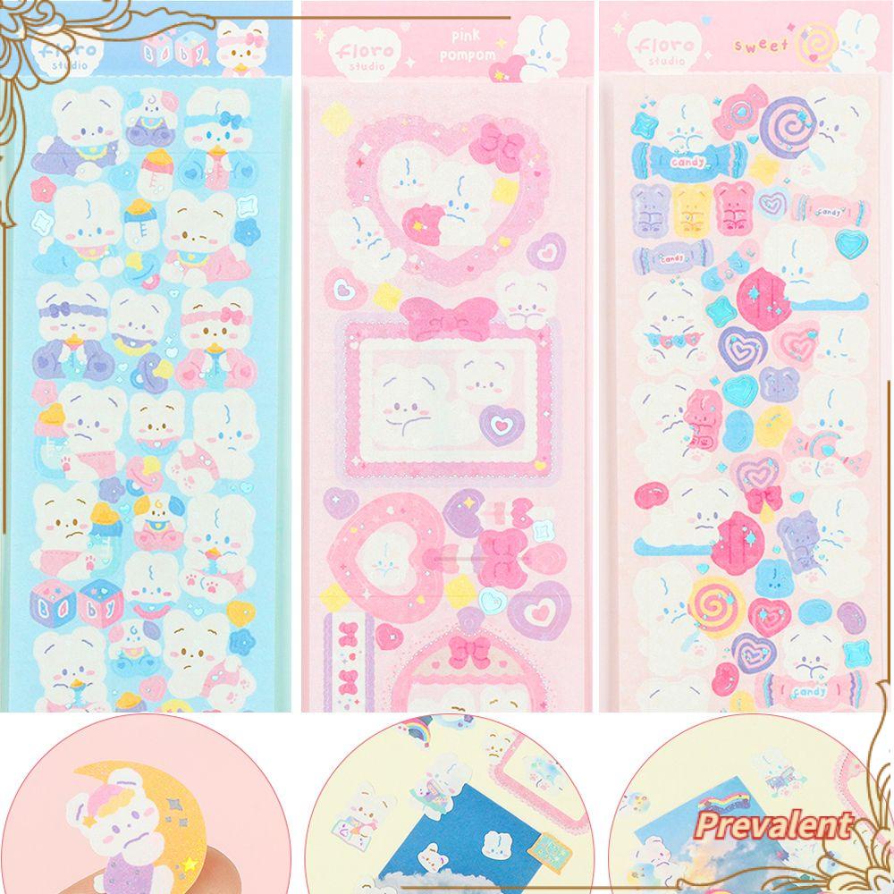 Stiker Laser Gaya Korea Untuk Dekorasi Diaryscrapbook