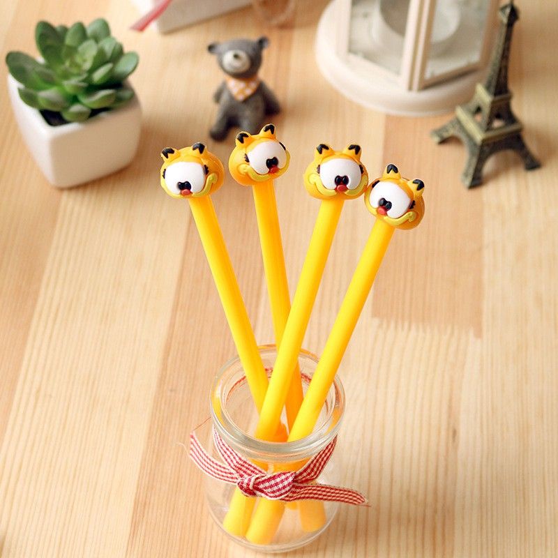 

♥️ Pulpen / Bolpen / Bolpoin Karakter Kucing Garfield Lucu Imut ♥️