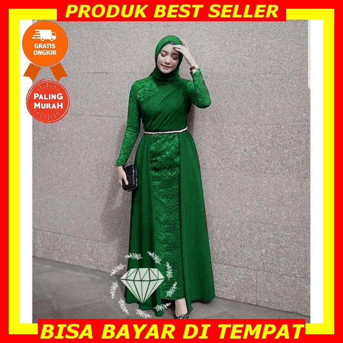 Gamis Remaja Kekinian Korean Style Busana Muslim Baju Dress Gamis Syari Wanita Lebaran Terbaru 2022 