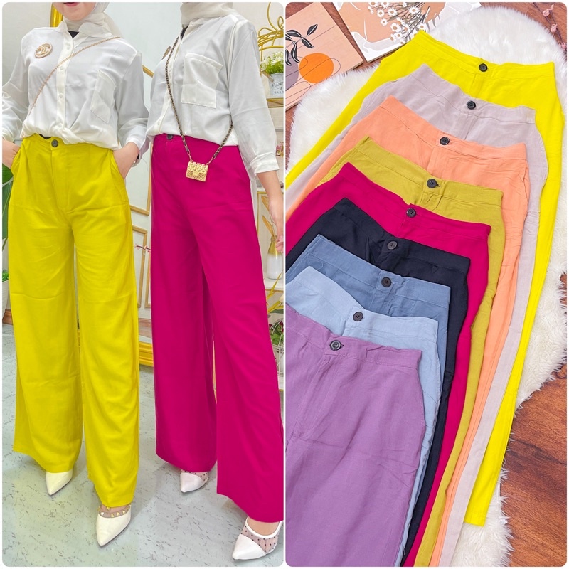 LOLLY PANTS KULOT RAYON ZA GALLERY FS Bangkok