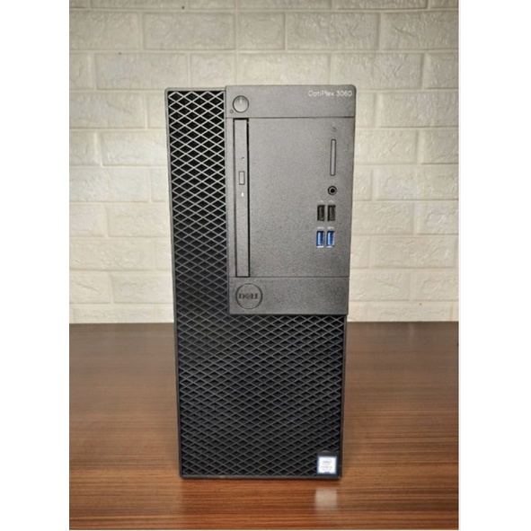 CPU DELL OPTIPLEX 3050 i3-7100 RAM DDR4 8GB SSD 256GB HARDISK 500GB DVD RW LIKE NEW