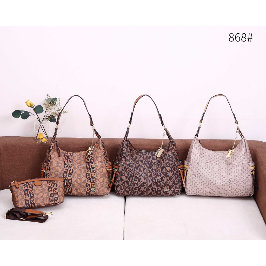 Bonia HOBO Bag 2in1 #868 H
