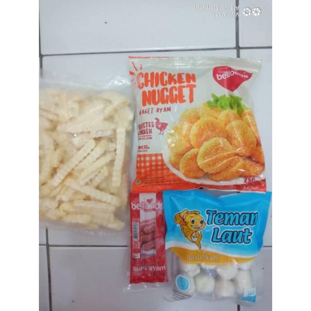 

Paket kentang nugget