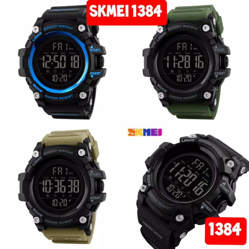 SKMEI 1384 ORIGINAL jam tangan pria digital