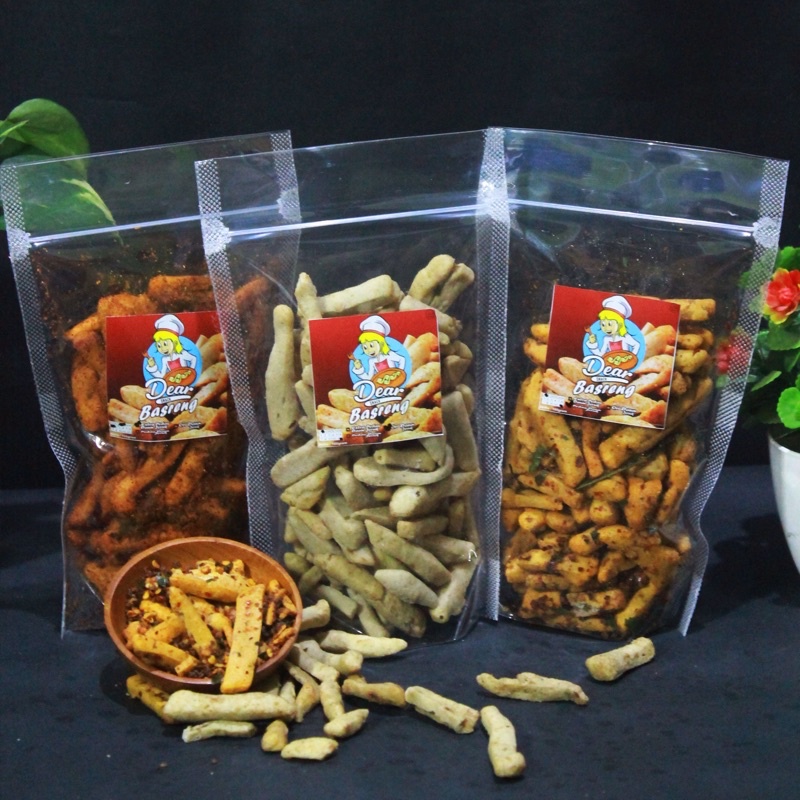 

Basreng Stick Stik Pedas Daun Jeruk Bakso Goreng Ori 100gr Snack Jajanan Cemilan