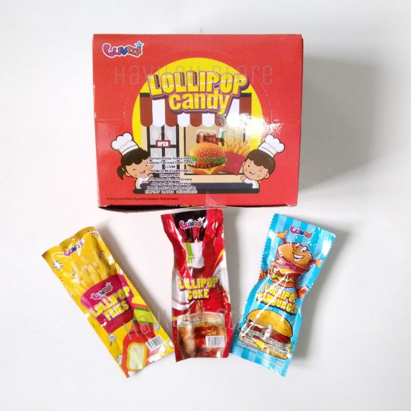 

Lollypop burger and fries