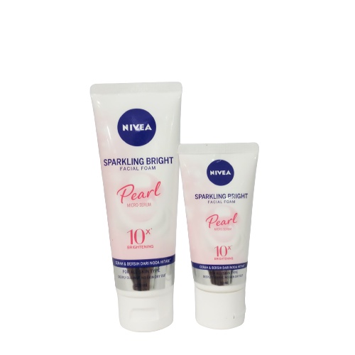 NIVEA SPARKLING BRIGHT FACIAL FOAM/centraltrenggalek