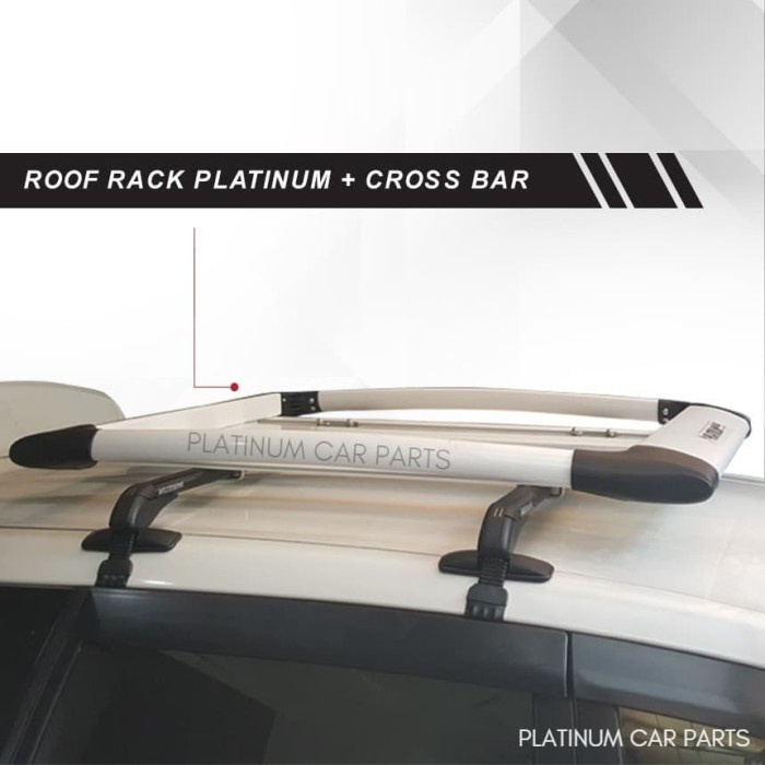 RAK ATAS MOBIL PLATINUM / ROOF RACK MOBIL PLATINUM PAKET LENGKAP +KAKI