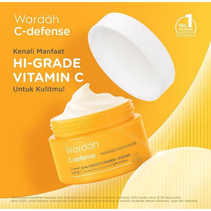 Wardah C-defense Mousse Moisturizer