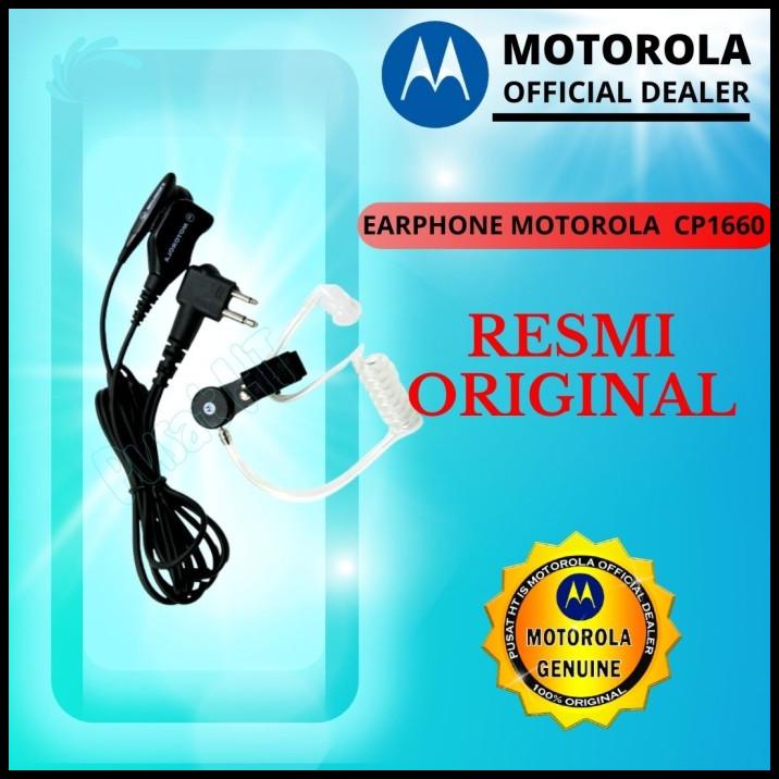 Handsfree Ht Motorola Cp1660 Cp1300 Original Earphone Cp 1660 1300