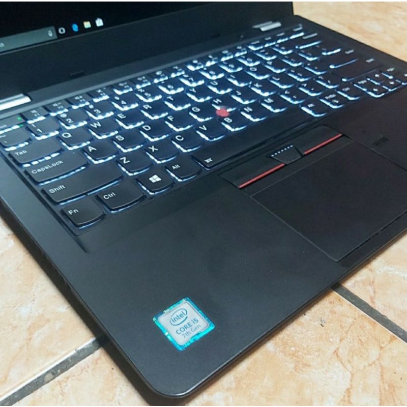 Lenovo Thinkpad 13 Cor i5-7200U Gen7 Ram 4GB SSD 240GB FHD Keyboard Backlight Bezel Slim Muluss