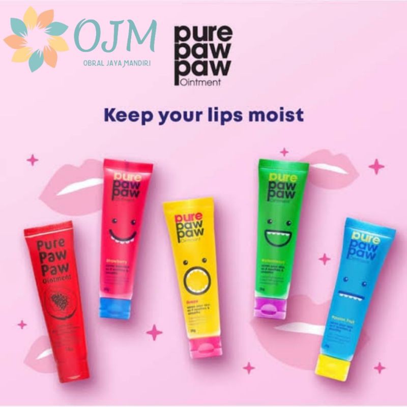(️BPOM) Pure Paw Paw Ointment 25g  Lip Balm  Salep  Make up pawpaw