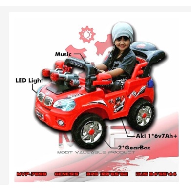 MAINAN MOBIL AKI ANAK GENESIS MVP-7699