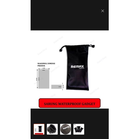 Sarung powerbank REMAX .sarung hp.sarung powerbank REMAX  bag waterproof