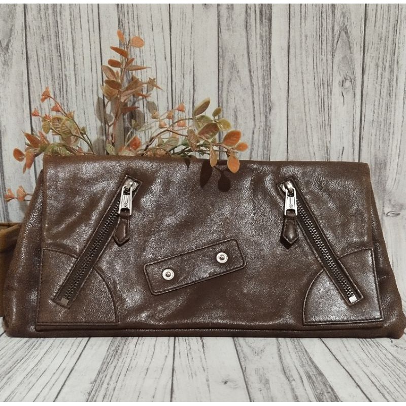 Alexander Mcqueen Clutch bag leather preloved