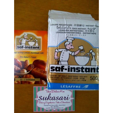 

Saf instant 500gr Ragi Instant yeast Gold