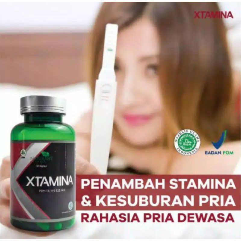 X TAMINA - XTAMINA Suplemen Obat Herbal Stamina Pria Perkasa Original