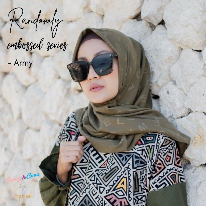 Randomyl Embossed Series Scoop & Cone