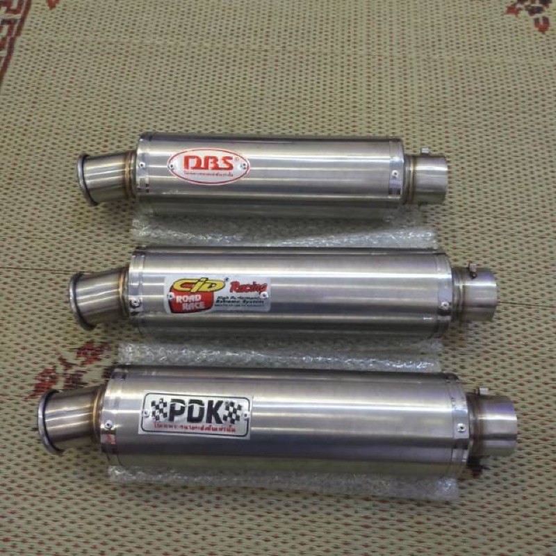 slenser Kenalpot rcb dos rodrace slenser jrm cld kawahara proliner WRX kau berbahan setanlis