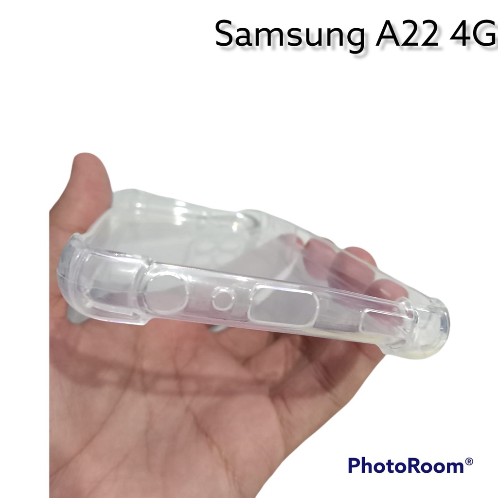 Anti Crack Samsung A22 4G 6.4 inchi SoftCase Samsung A22 4G Jelly Case Tahan Benturan Anti Scratch