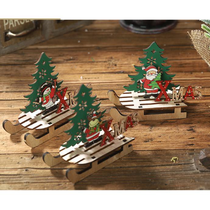 

PAJANGAN KAYU HADIAH NATAL MERRY CHRISTMAS SANTA GIFT TUKAR KADO TERMURAH