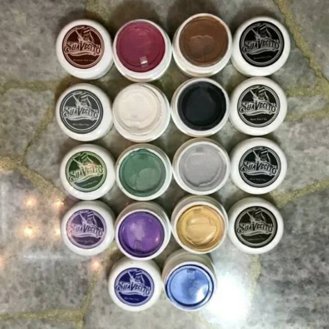 Pomade rambut warna