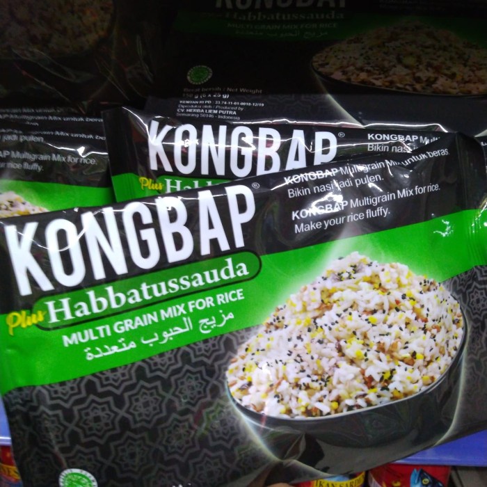 

978Eq10W Kongbap Habbatussauda Multi Grain Mix ( 6 X 25Gr ) WQ12