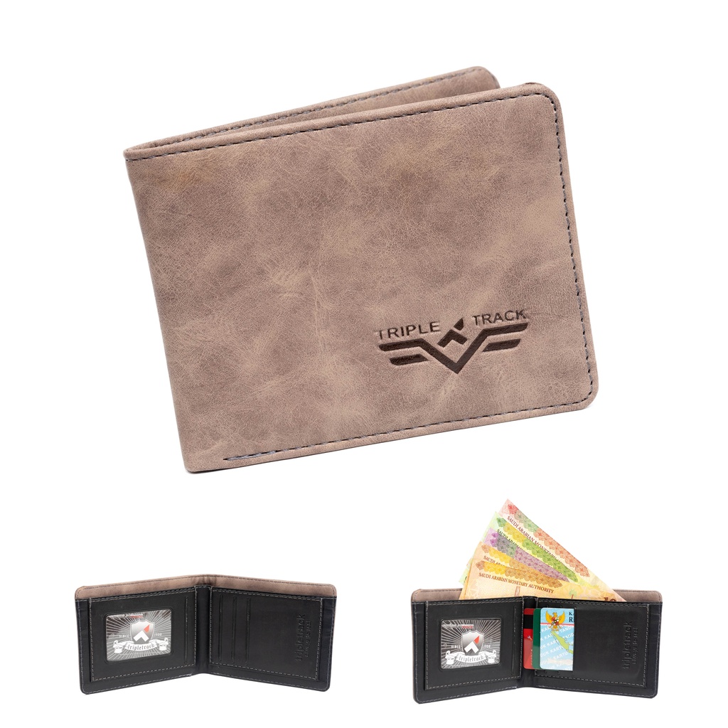 DOMPET PRIA PREMIUM DOMPET KARTU LIPAT DOMPET PENDEK HEYLOOK