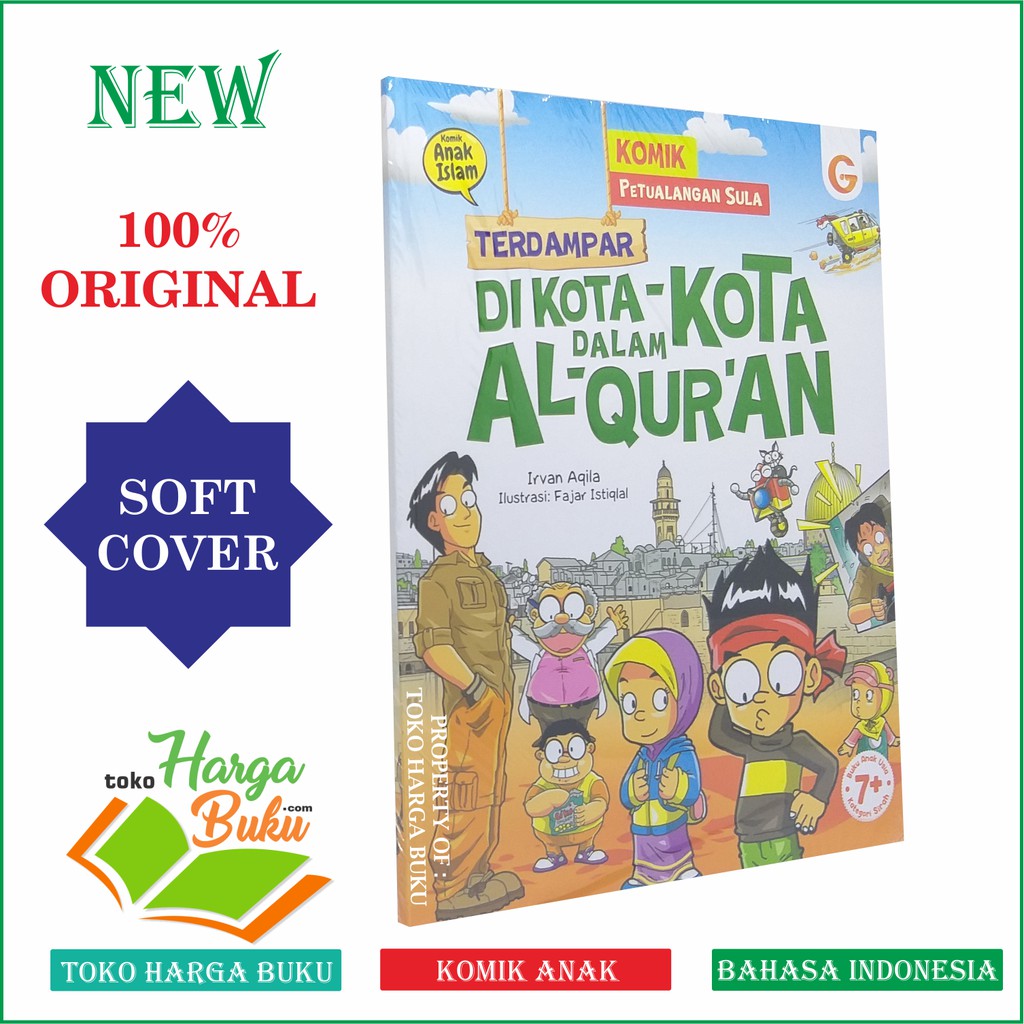 Foto Komik Petualangan Sula Terdampar di Kota-Kota dalam Al-Quran - Penerbit Gema Insani Press
