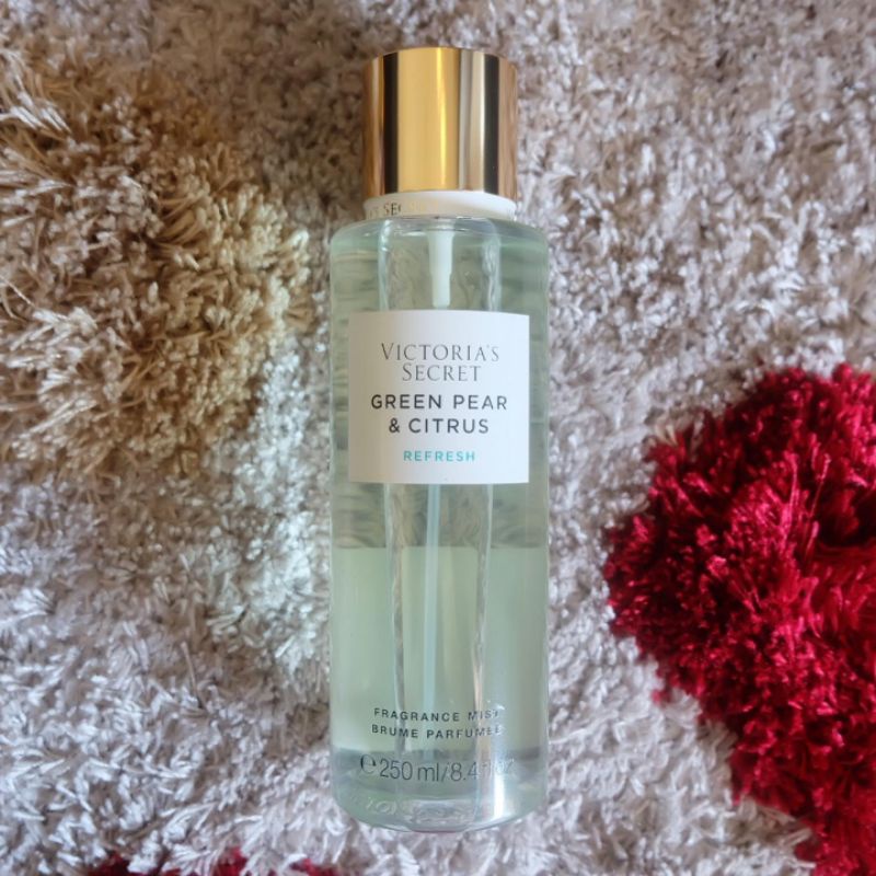 Victoria Secret VS Green pear & citrus fragrance mist / body mist 250 ml Original 100%