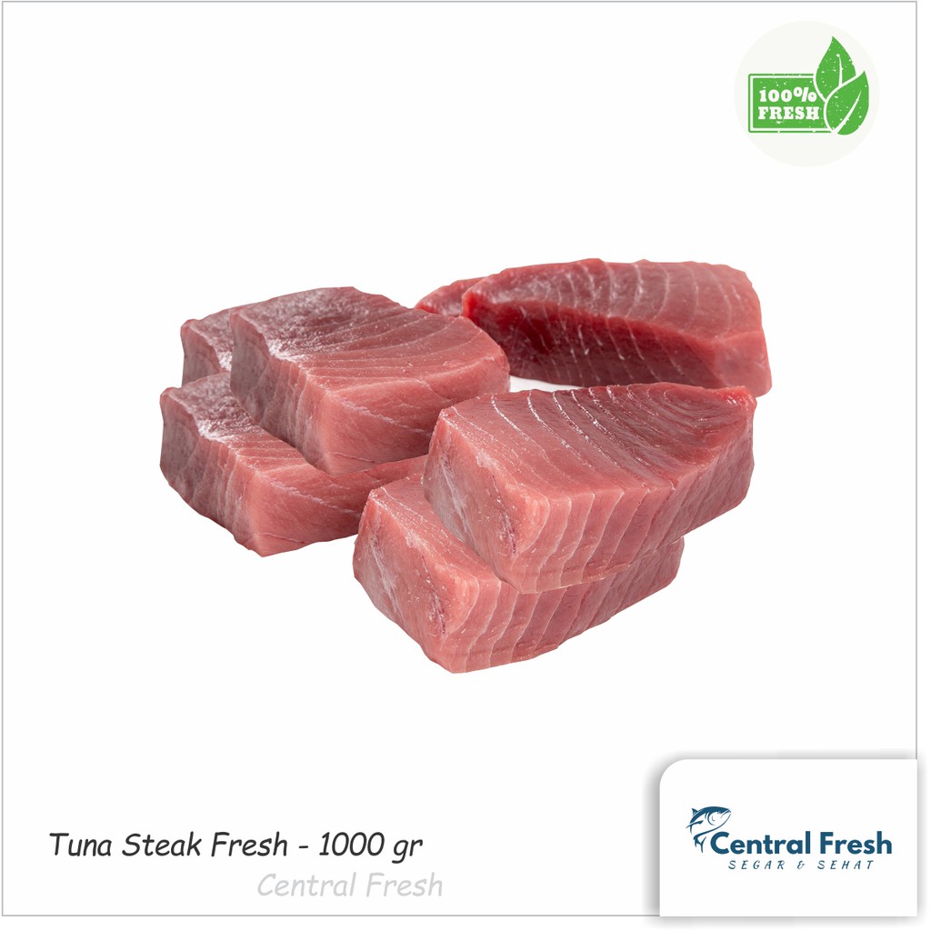 

Tuna Fillet Steak Fresh Segar - 1000 gram