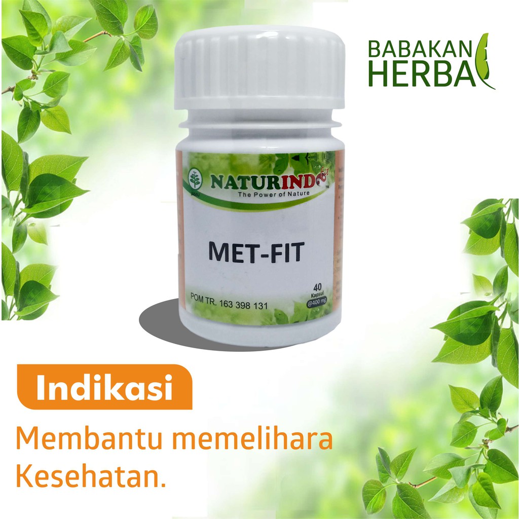 

Naturindo MET-FIT Babakan Herbal Obat Herbal Memelihara Kesehatan