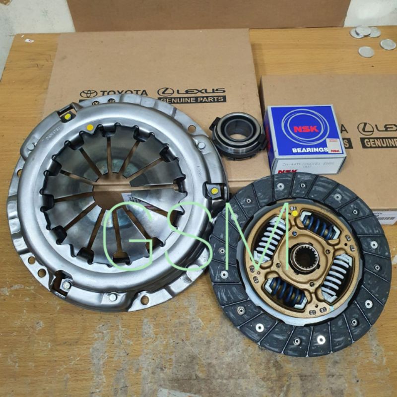 KAMPAS KOPLING SET DEKLAHAR TOYOTA AVANZA XENIA 1.3 1300CC ORIGINAL